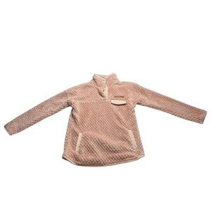 Simply Southern Simply Soft Sherpa Pullover in Light Pink
